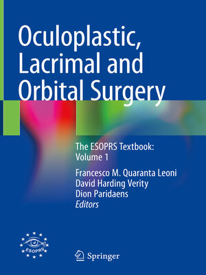 cover image of Oculoplastic, Lacrimal and Orbital Surgery, Volume 1